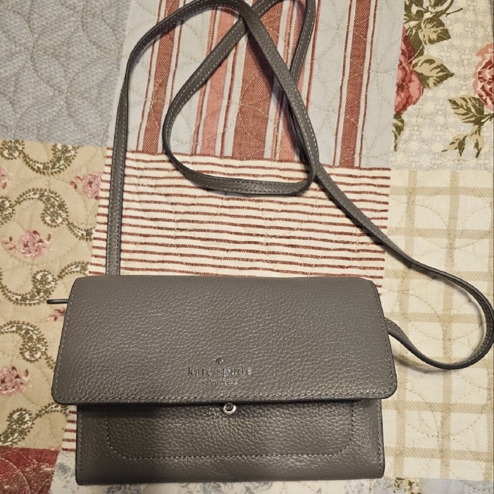 Kate Spade Grey Crossbody Bag